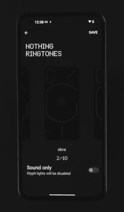 Glyph Interface ringtones